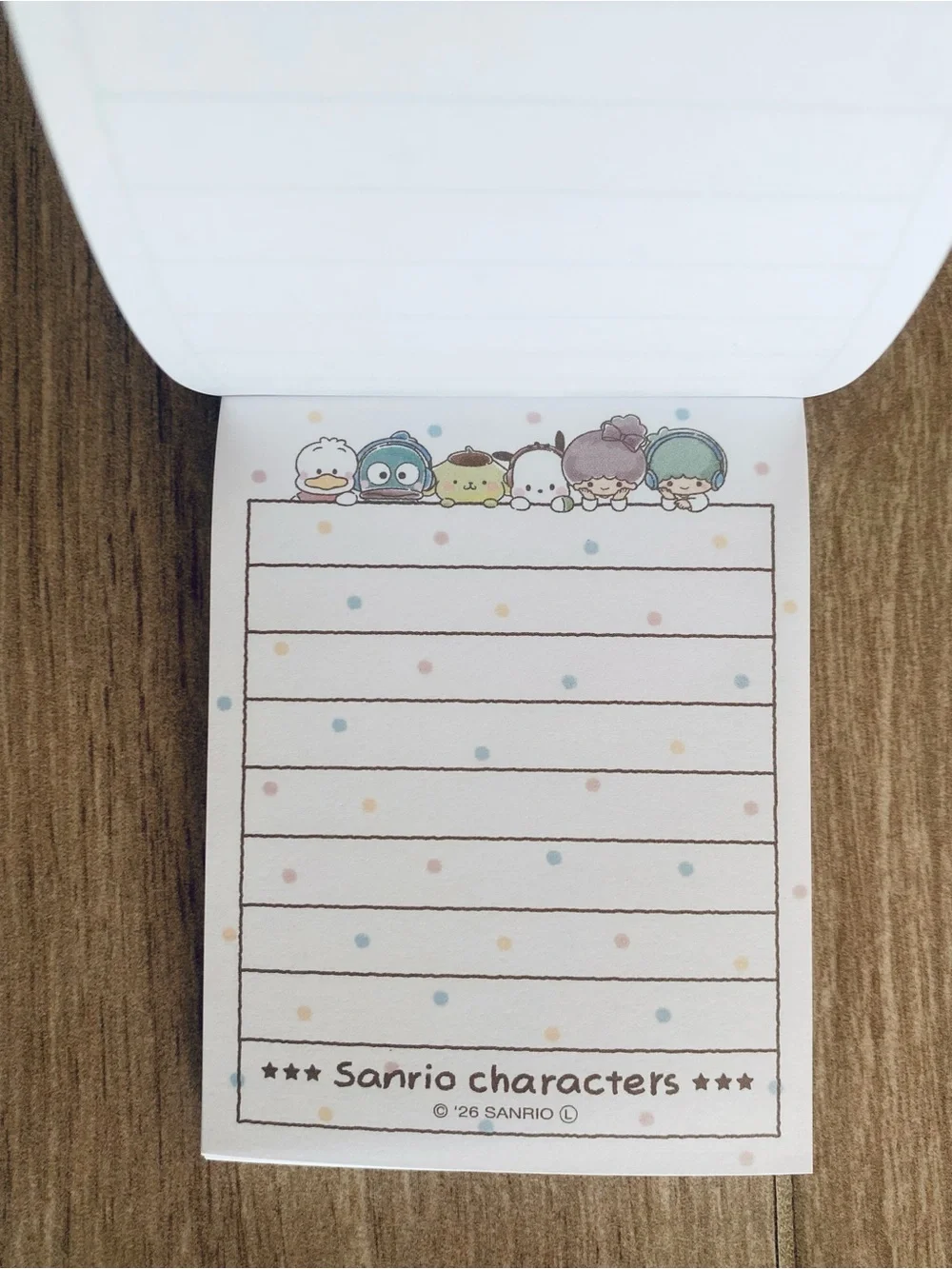 Sanrio Hello Kitty & Friends Mini Memo Pad Set 2 Pack Cute Stationery Japan⁠